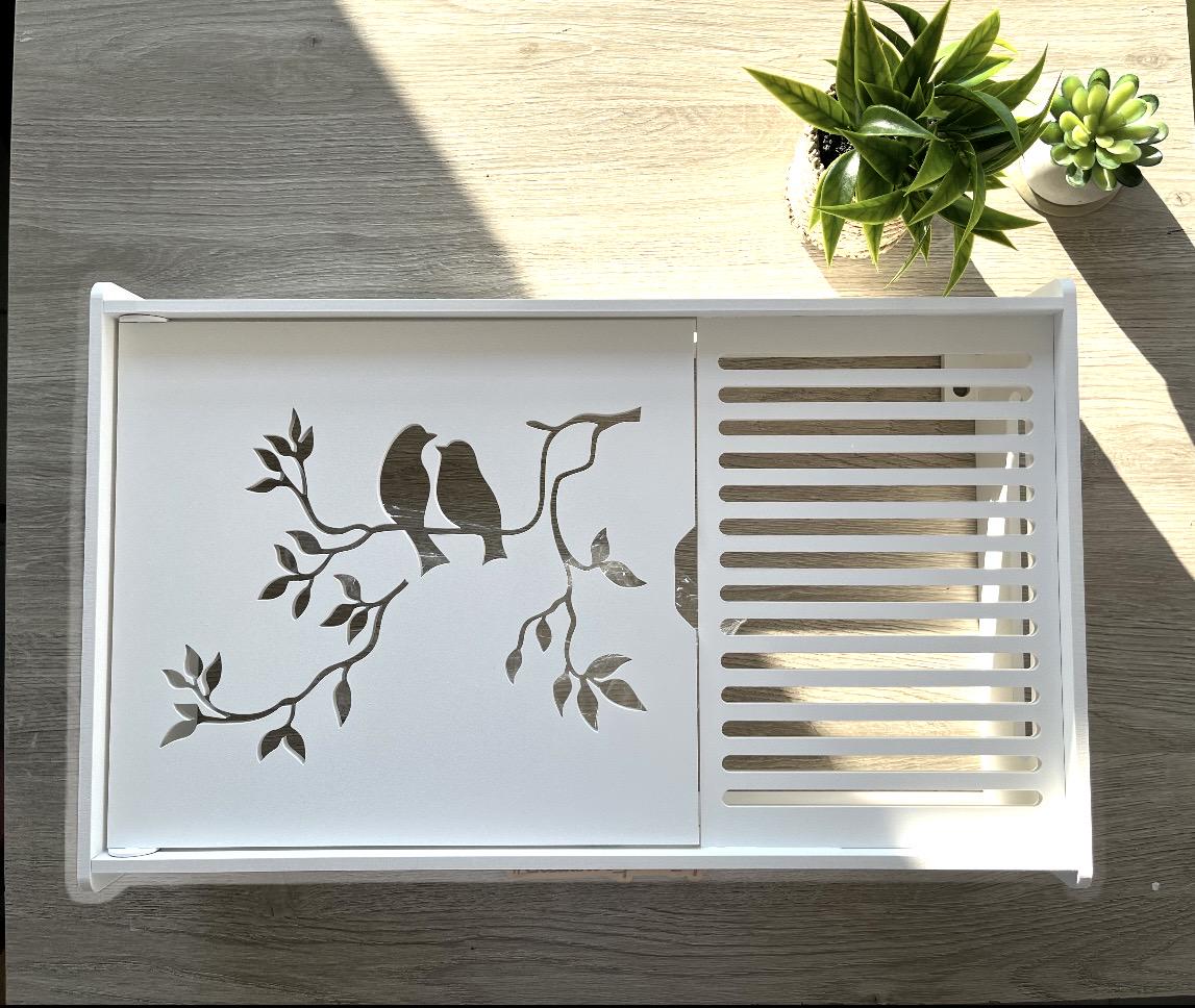 Короб для роутера настінний декоративний Wi-Fi 40х30х10 см Білий Короб для роутера настінний декоративний Wi-Fi 40х30х10 см Білий