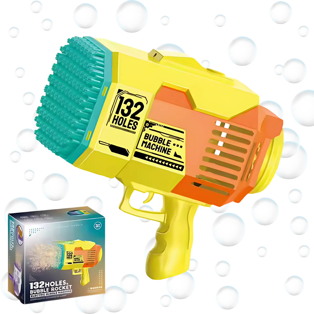 Генератор мыльных пузырей для детей Желтый