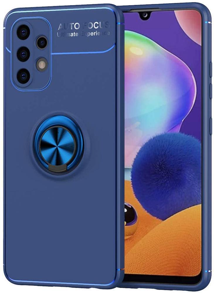 Чохол з кільцем Auto Focus для Samsung Galaxy A32 A325 Blue (20987-28)