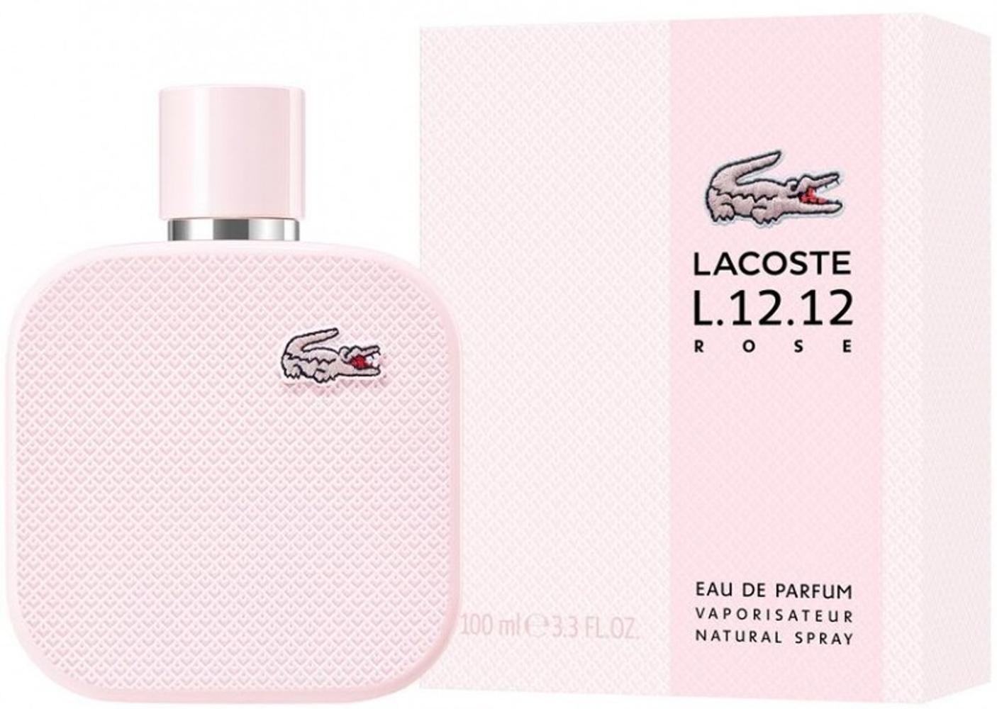 Парфюмерная вода для женщин Lacoste Eau De Lacoste L.12.12 Rose 100 мл в транспортной упаковке (81754)