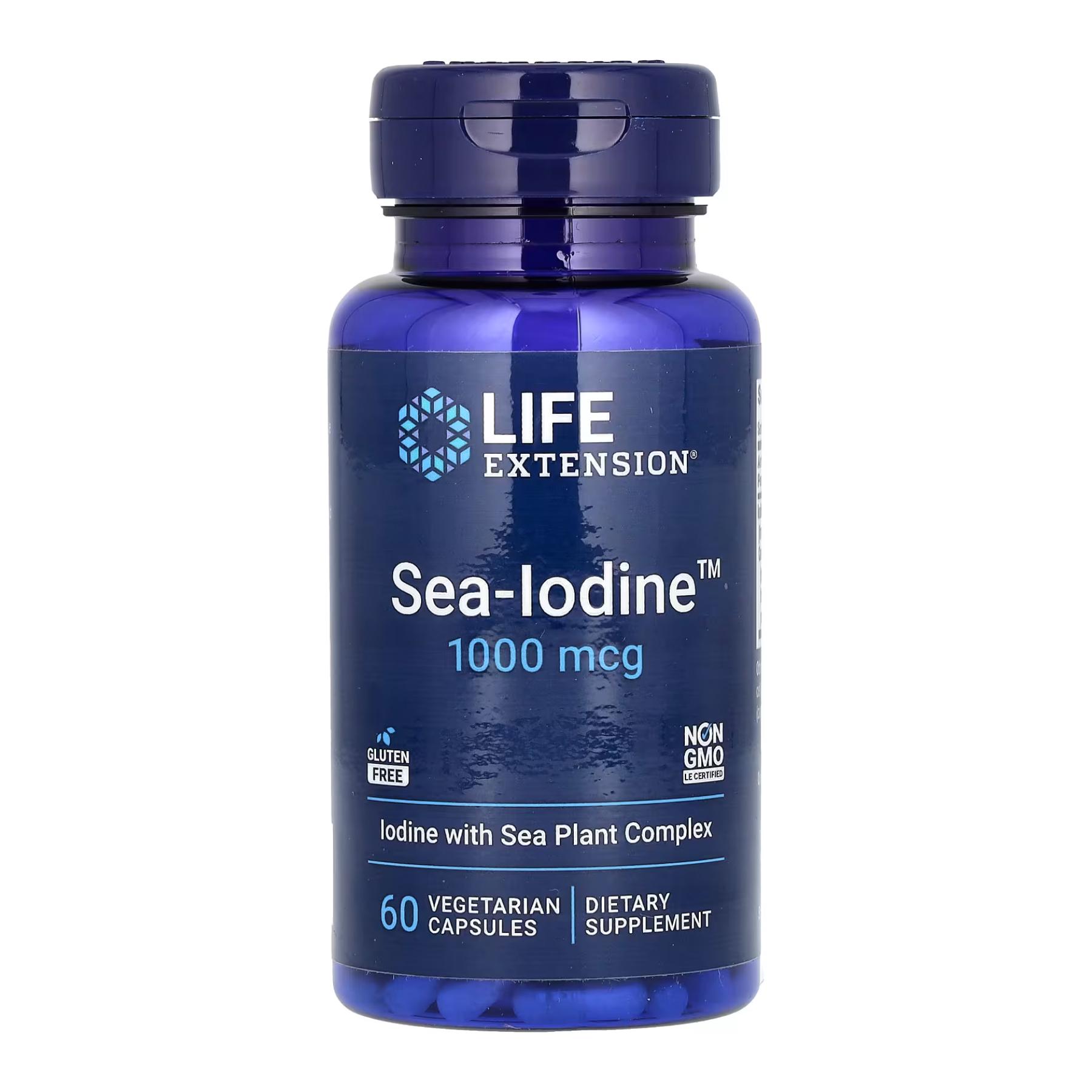 Натуральная добавка Sea-Iodine 1000 mcg 60 vcaps (2022-10-1912)