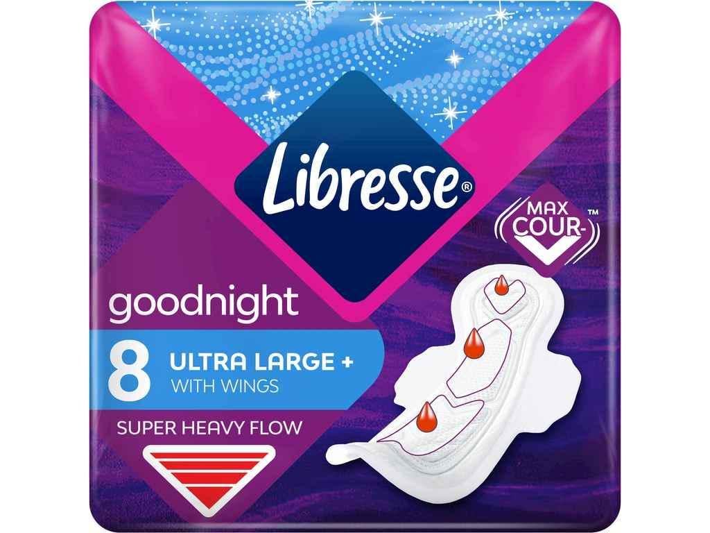 Прокладки гігієнічні Libresse Ultra Night wing ew 8 шт. 7 крапель (849329)