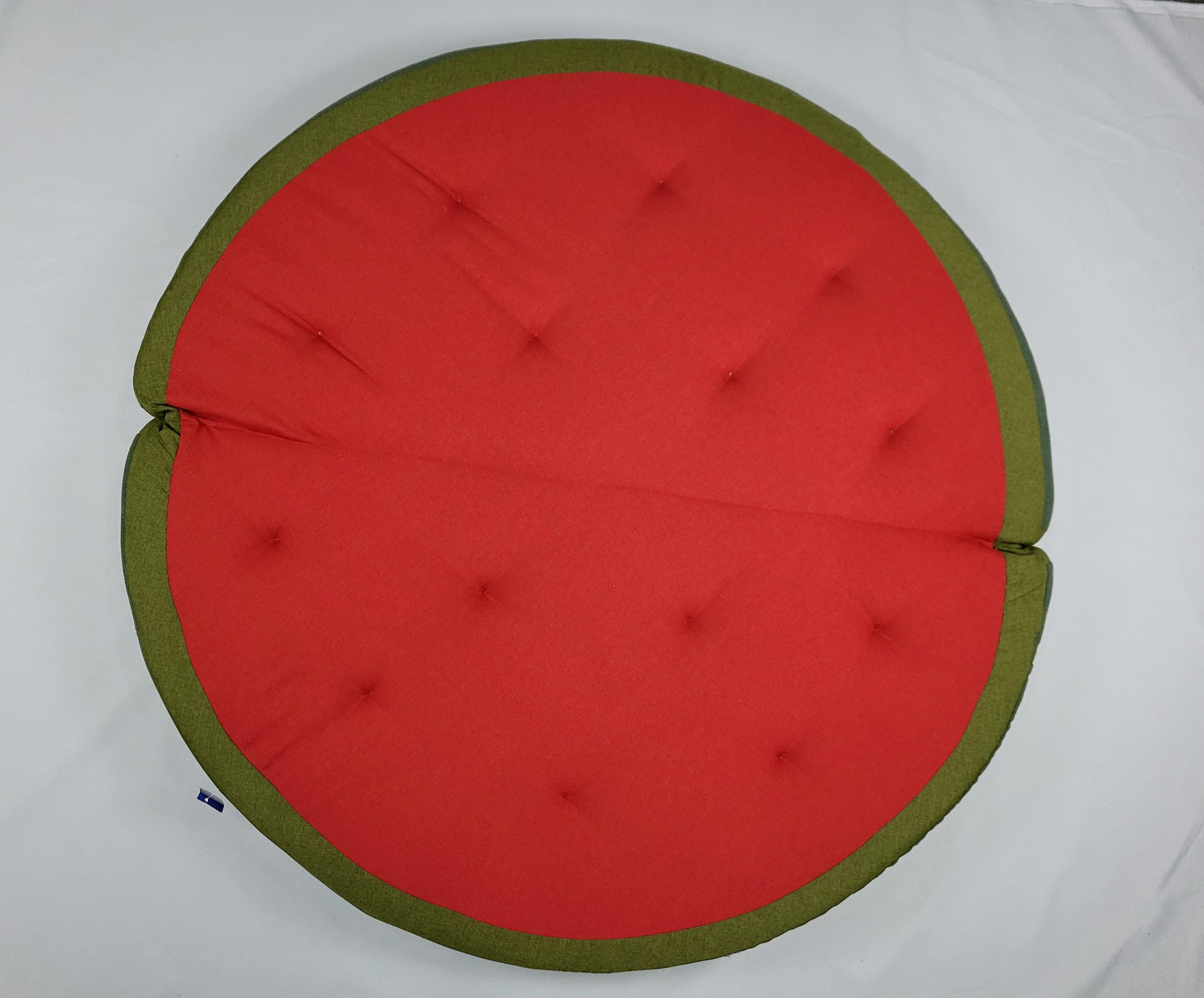 Матрас-коврик детский в виде арбуза Ø 110 см (1950875358)