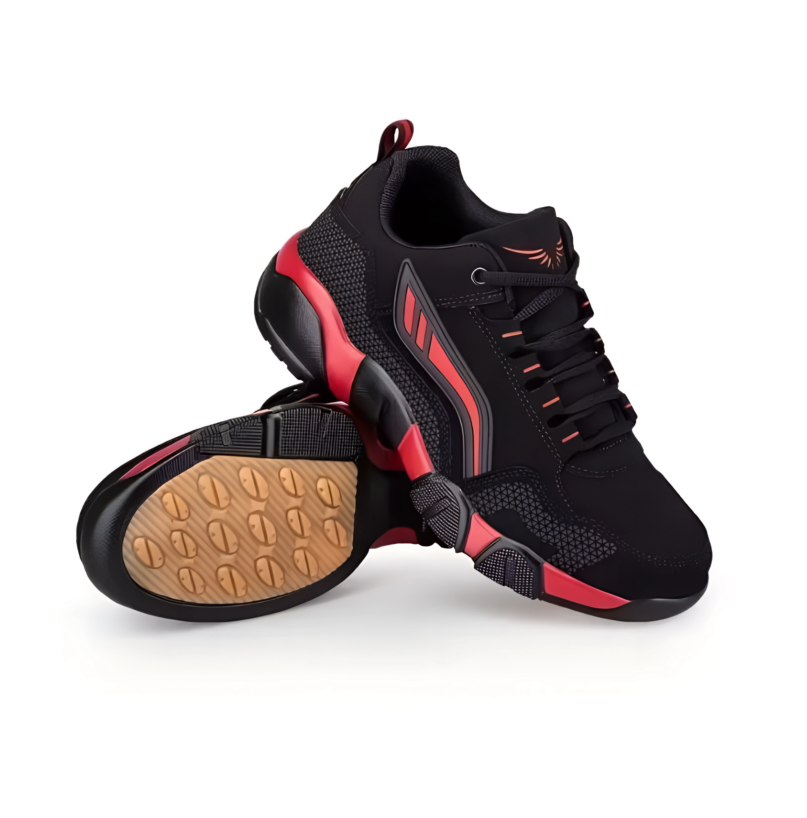 Кроссовки мужские спортивные р. 48 Черно-красный (2772883115)