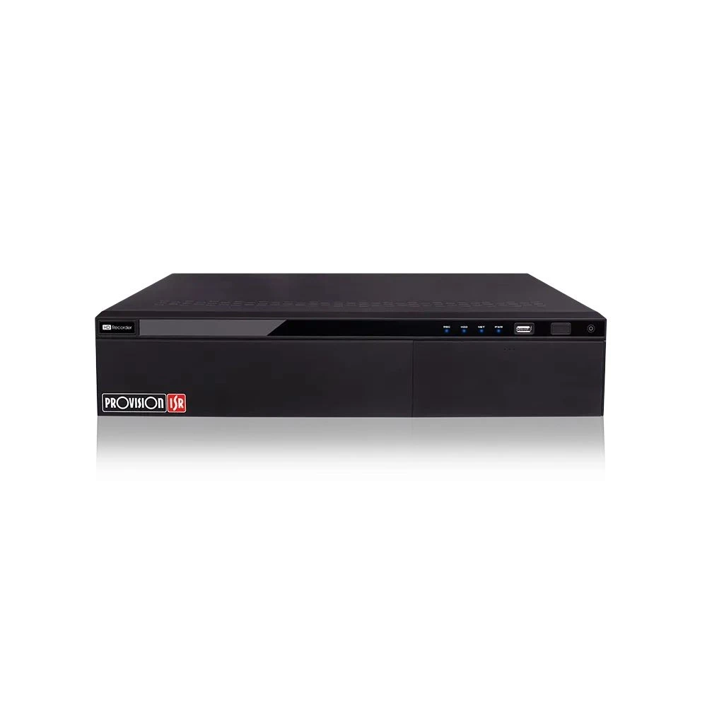 IP-видеорегистратор 32-канальный Provision-ISR NVR12-32800RFAN 2U с распознаванием лиц для систем видеонаблюдения