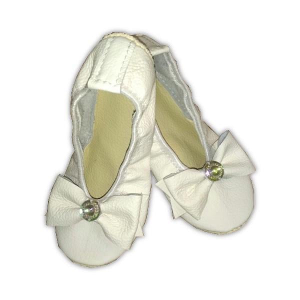 Чешки SMK 400 кожа с декором р. 34 21,5 см White