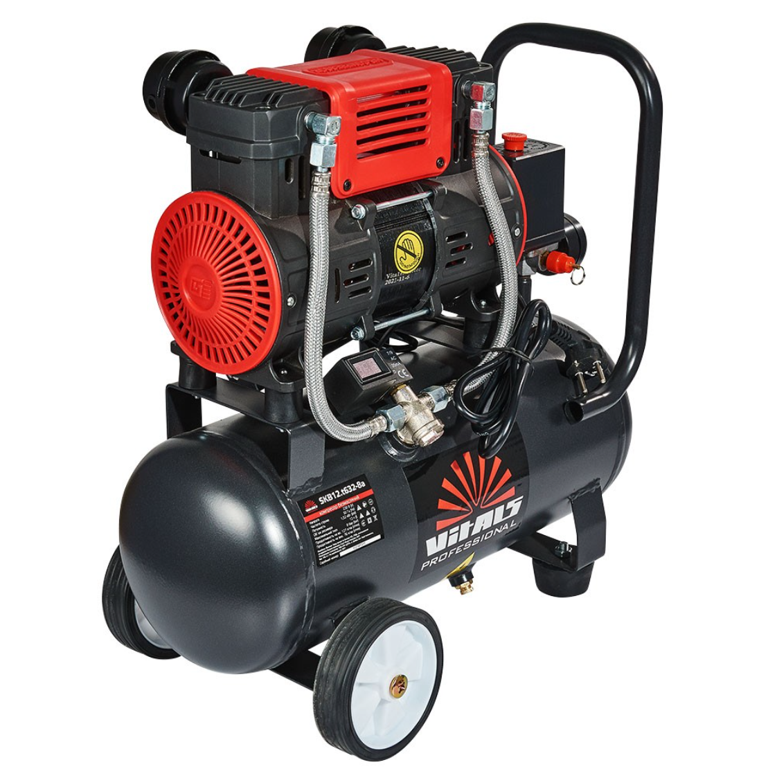 Компрессор безмасляный Vitals Professional SKB12.t632-8a (163005) Компрессор безмасляный Vitals Professional SKB12.t632-8a (163005)