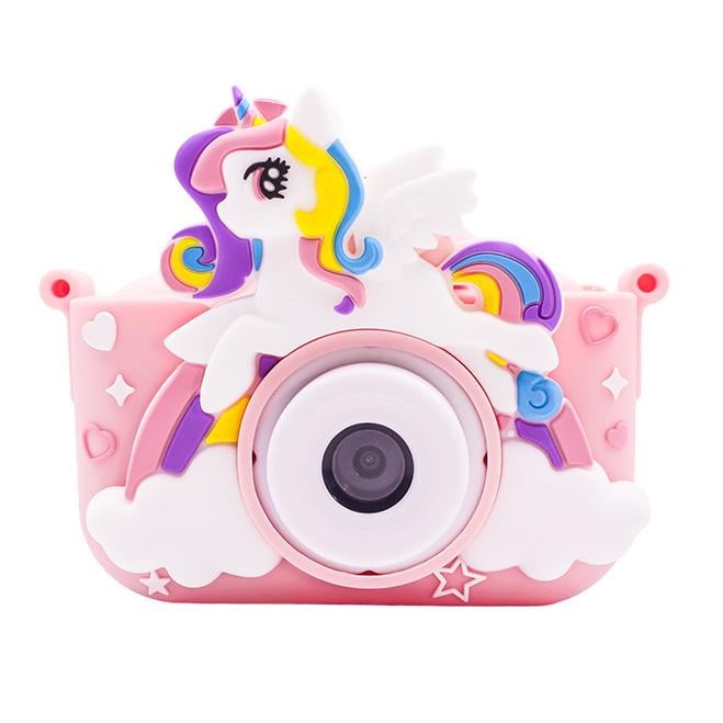 Детский фотоаппарат X2A Unicorn с функциями видеоигр и музыки Pink (f85531ab)