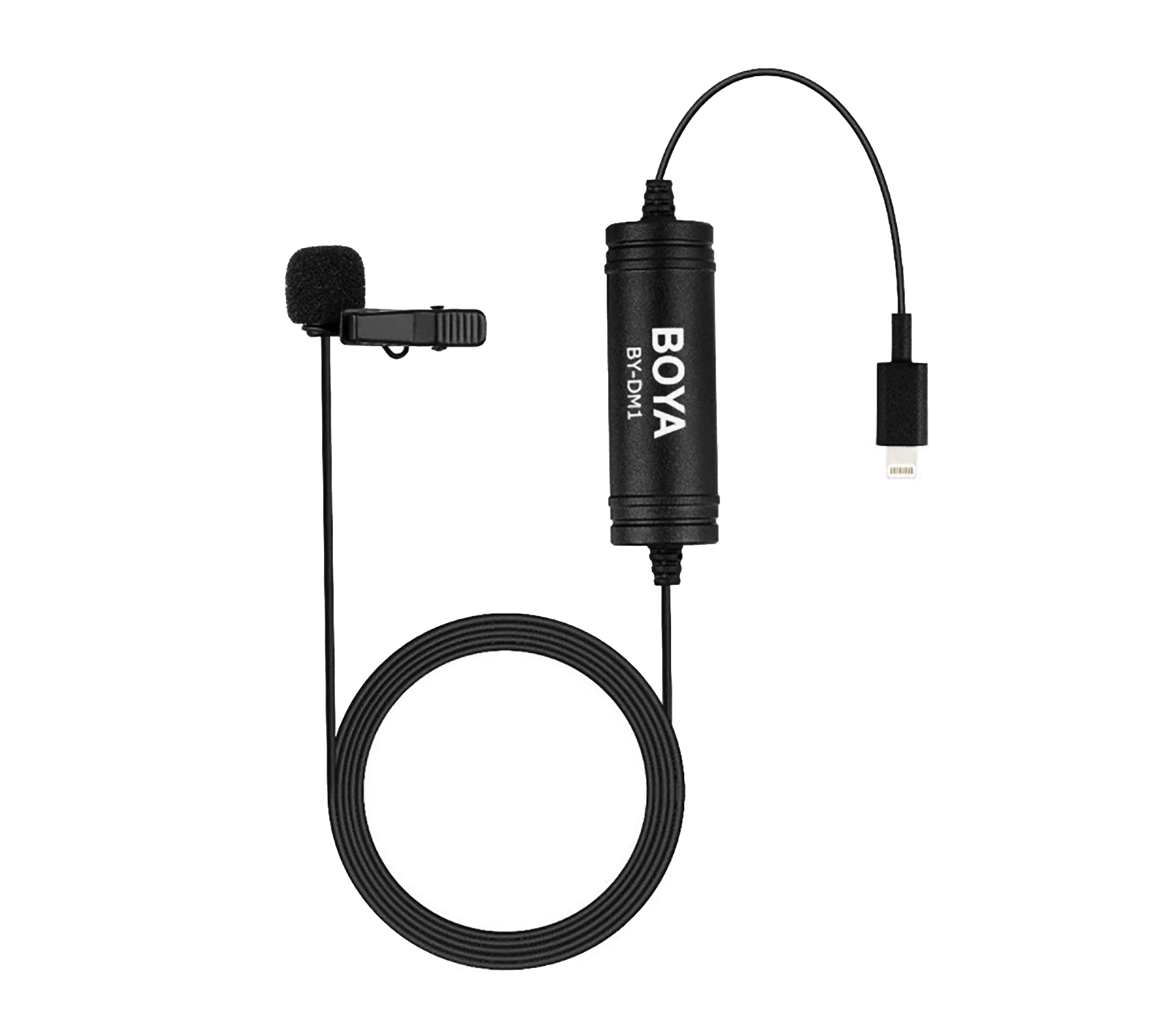Петличний мікрофон Boya BY-DM1 для iPhone/ipad/iPod touch 6 м кабель