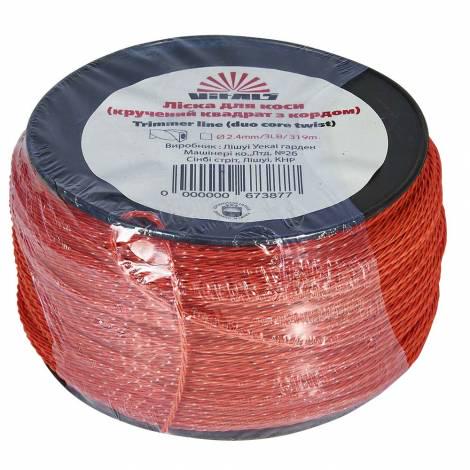 Волосінь для тримерів Vitals 2.4 мм 3LB 319 м