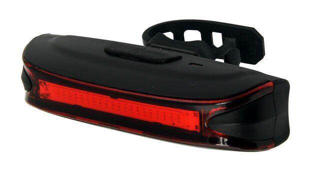 Свет задний Longus CHIP 20LED 5 функций USB 65 lm Черный