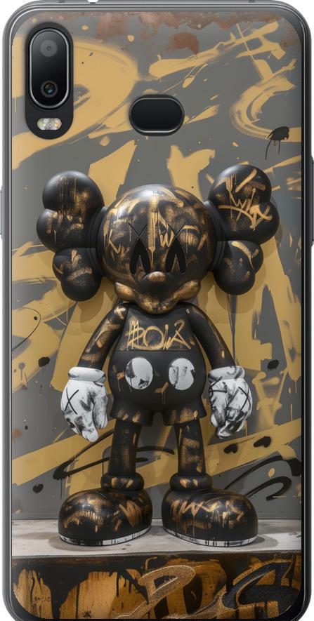 Чехол на Samsung Galaxy A6s Bronze kaws (6097u-1604-42517)