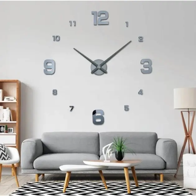 Годинник настінний 3D DIY CLOCK 172520 (17967833) - фото 6