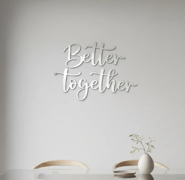 Дзеркальний декор DFA Better Together для стін та меблів Срібний (YA00044-S)