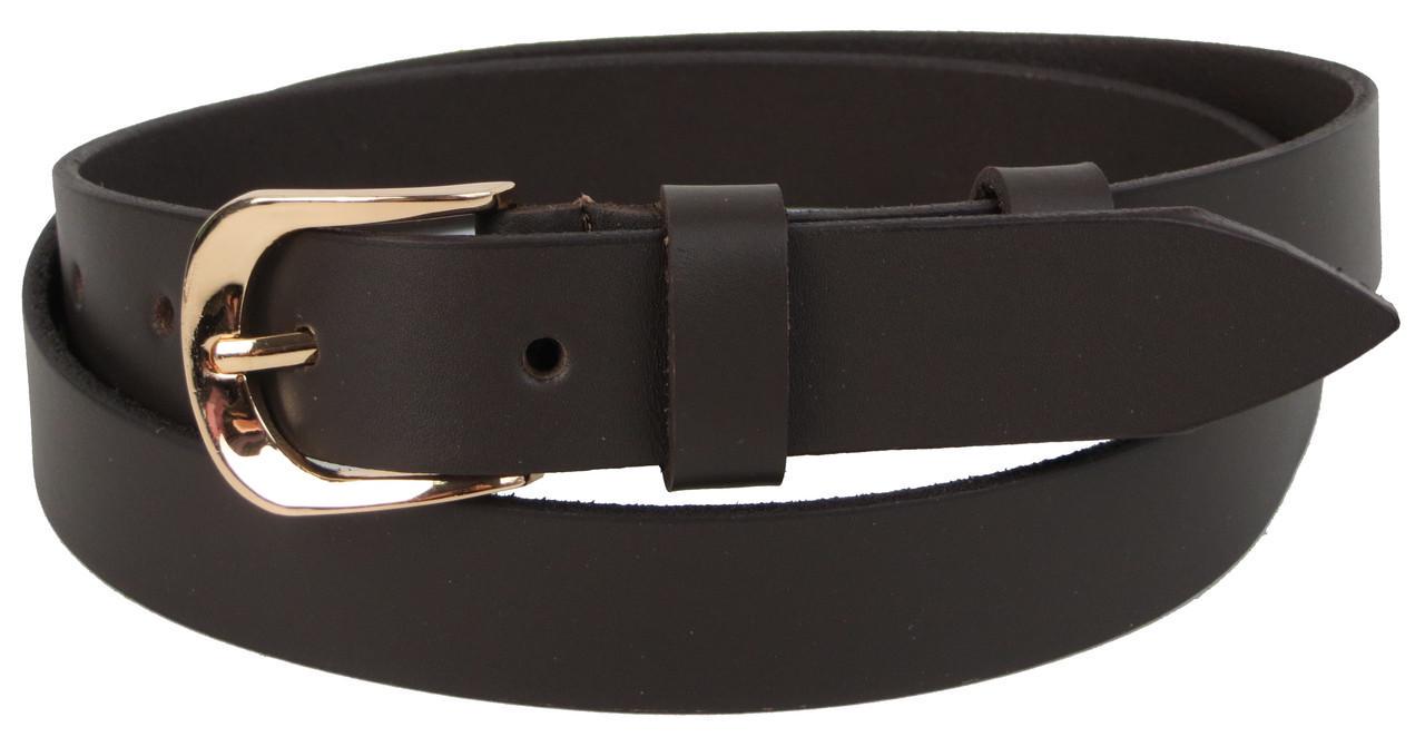 Ремень женский Skipper 1491-30 из кожи Темно-коричневый (2038554293) Ремень женский Skipper 1491-30 из кожи Темно-коричневый (2038554293)