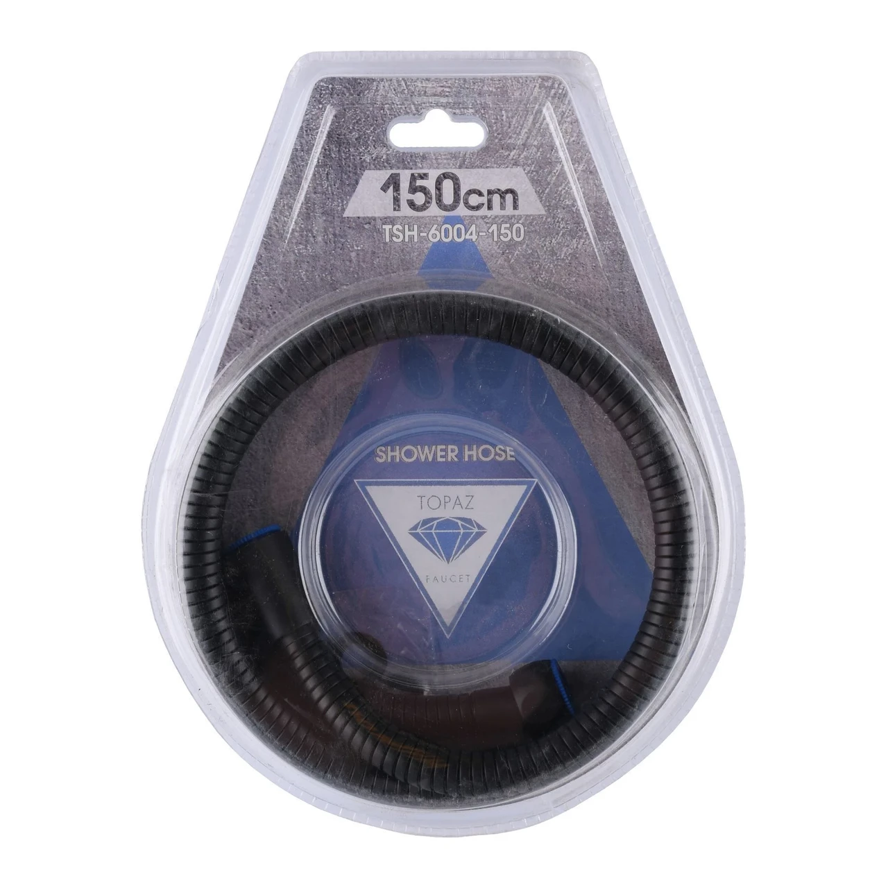 Шланг душевой TOPAZ TSH-6004-150-BL 150 см (05000021)