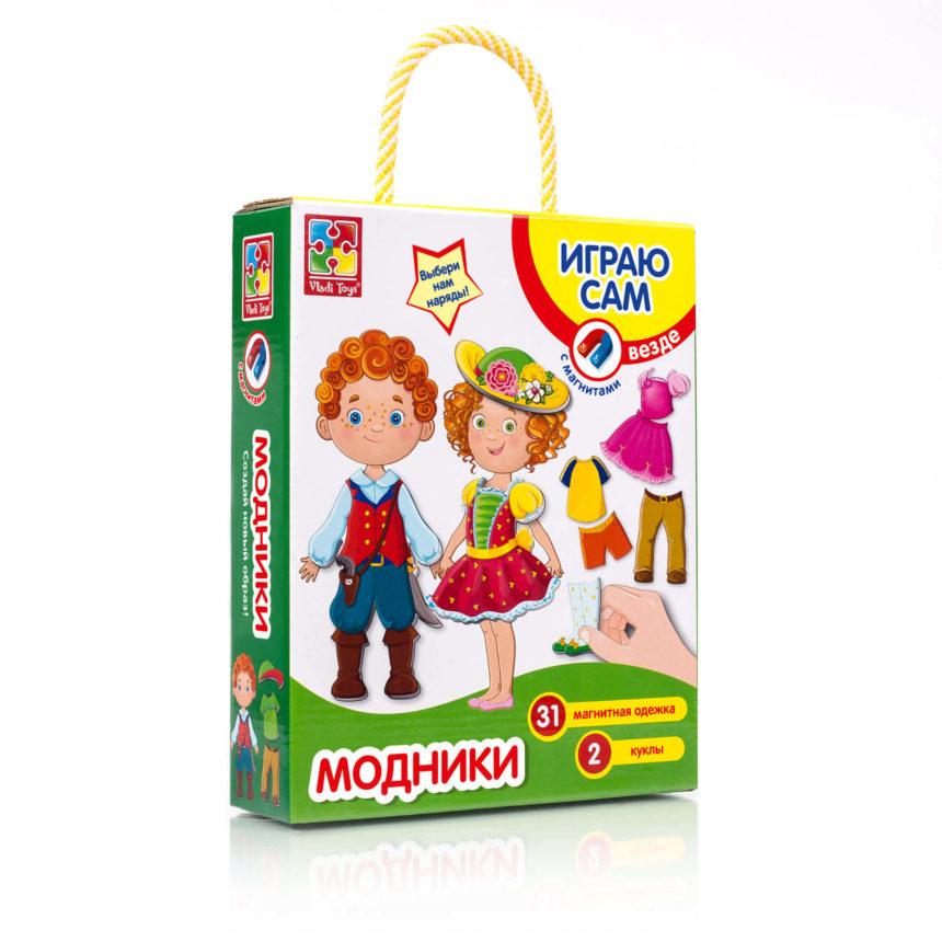 Игра магнитная Модники VT3702-02