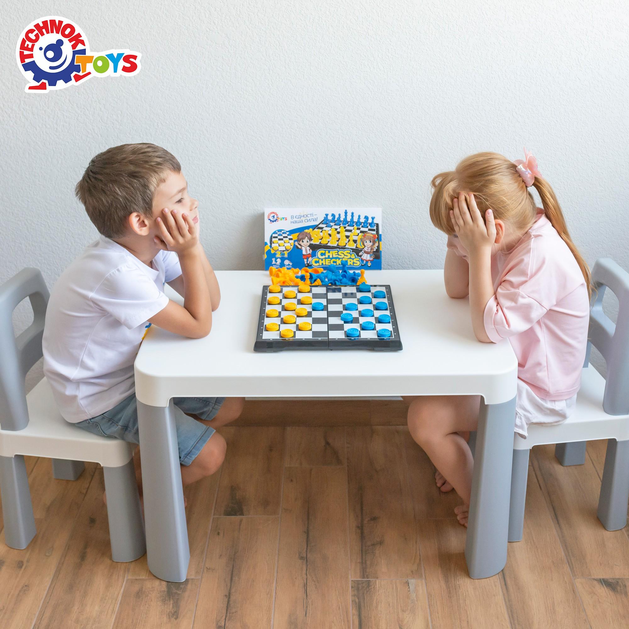 Шахи і шашки ТехноК Патріот 9055 - фото 6 Шахи і шашки ТехноК Патріот 9055 - фото 6