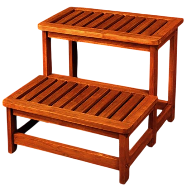 Скамейка-ступенька из дерева Бигхоул Латте (ССТ-005316)