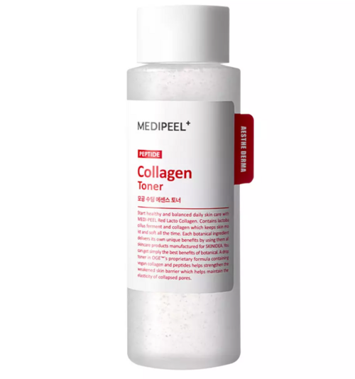 Тонер заспокійливий для обличчя MEDI-PEEL Red Lacto Collagen Soothing Essence Toner 200 мл (8809941822328)