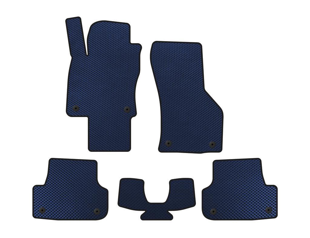 Коврики Digital Designs EVA для E-Tron Sportback для Audi A3 2012-2020 гг. этилвинилацетат Синий (139937)