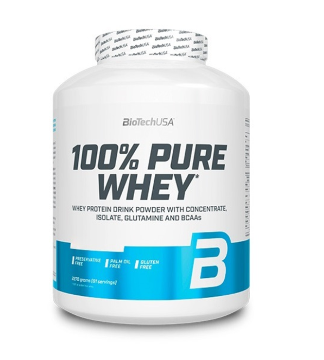 Протеїн BioTechUSA 100% Pure Whey 2270 g 81 servings Rice pudding белый