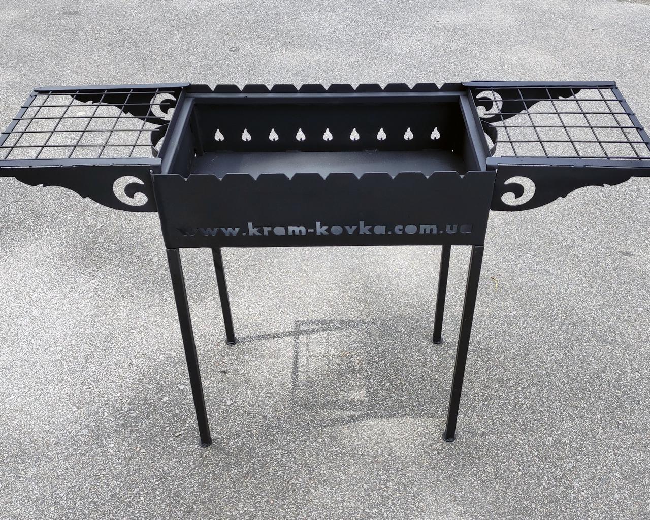 Мангал Kram-kovka со съемными ножками и боковушками 2 мм - фото 7 Мангал Kram-kovka со съемными ножками и боковушками 2 мм - фото 7