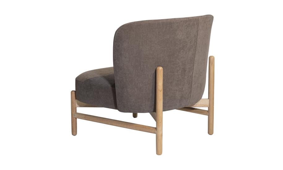 Кресло Вуди массив дерева сиденье 830x820x790 мм Коричневый - фото 3