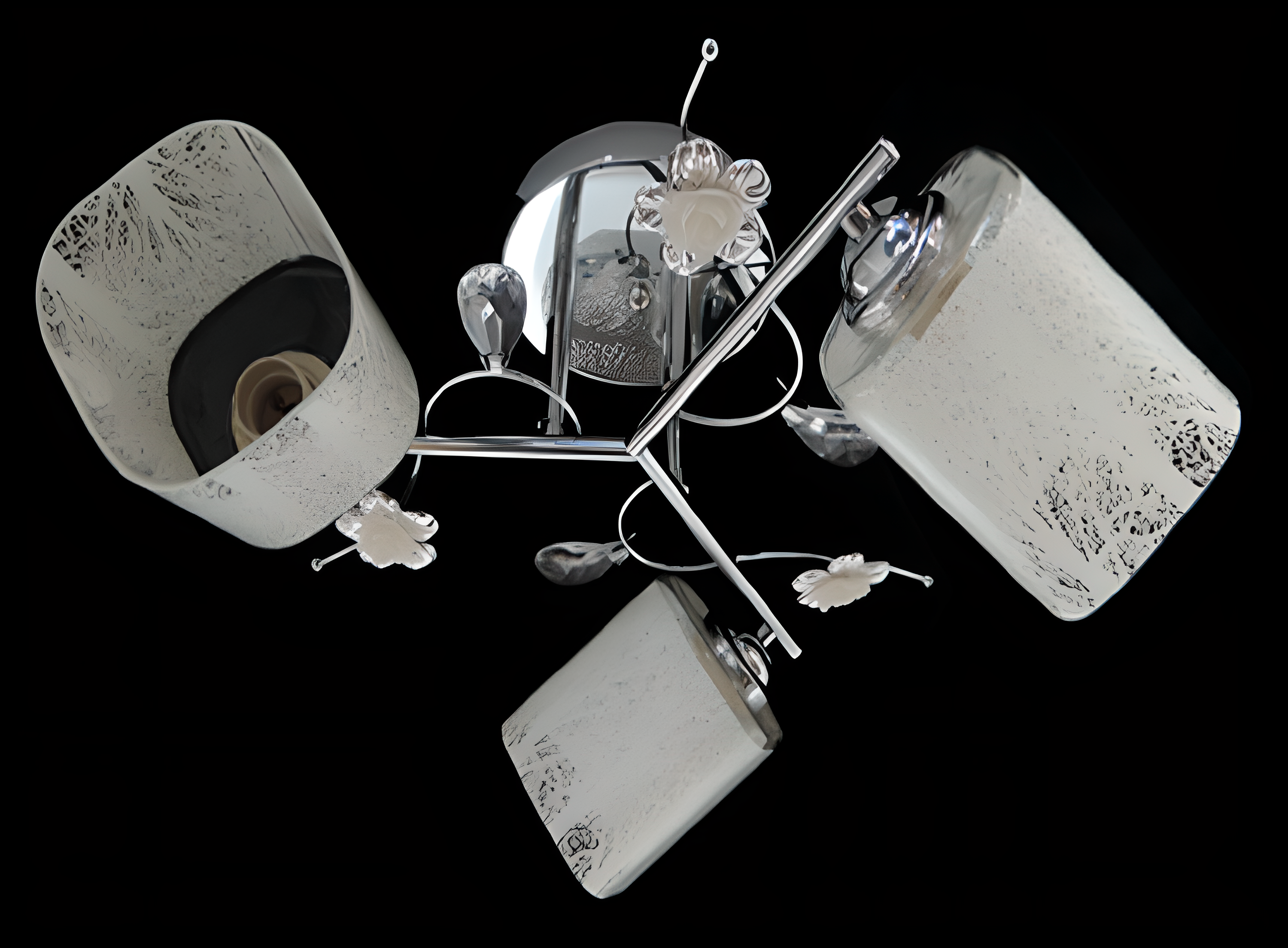 Люстра потолочная Sirius Ю 9734B/3 на 3 плафона