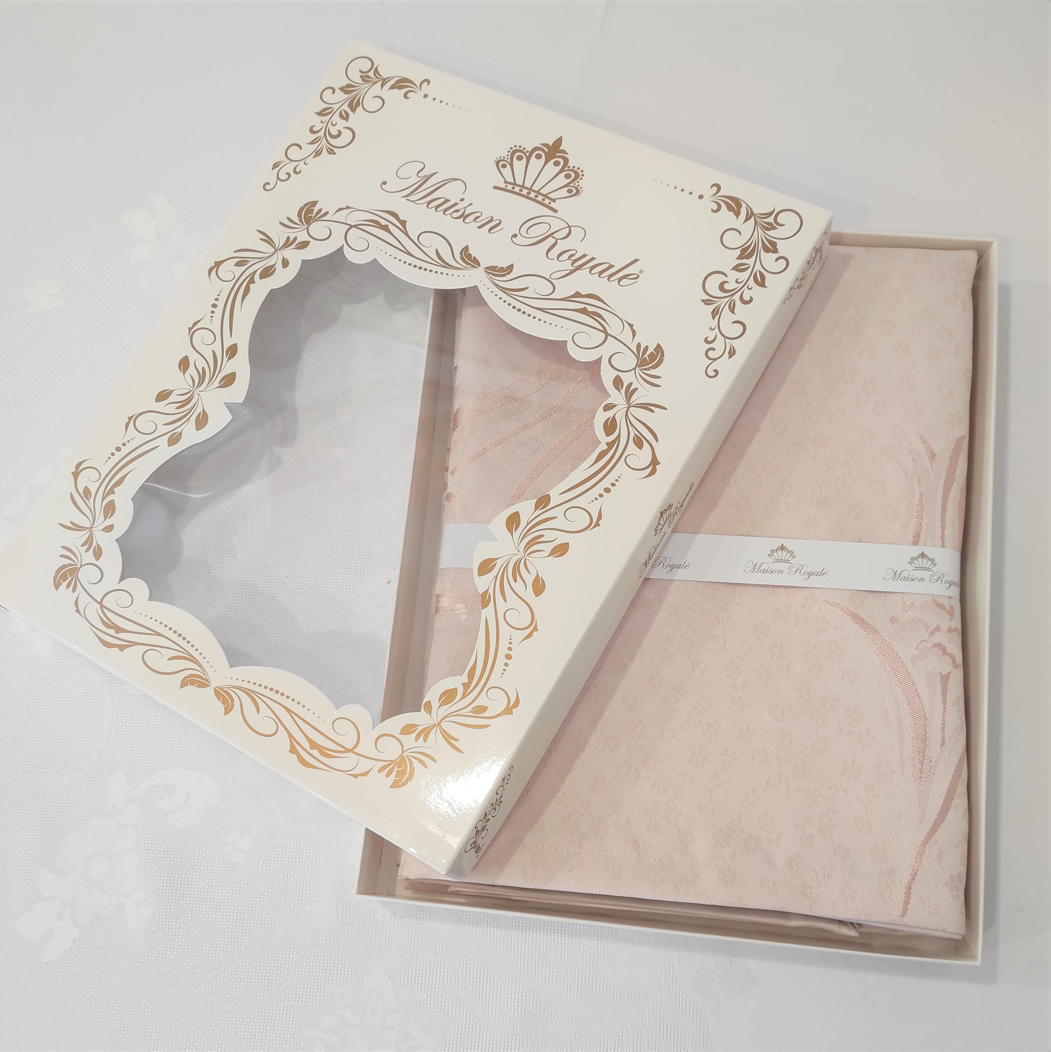 Скатерть тефлоновая Maison Royale 160x220 Safir Powder (CN6696)