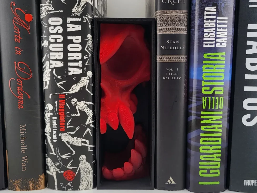Вставка на книжкову полицю Демонічний Череп (35322955)
