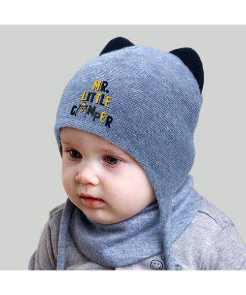 Шапка детская Elf Павлик р. 44 Голубой (OK002370)