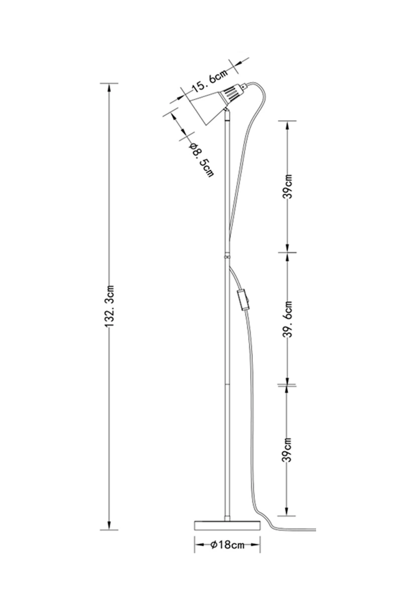 Торшер Laguna Lighting 60365-01 1 x E14 max. 15 Вт (29342885) - фото 2