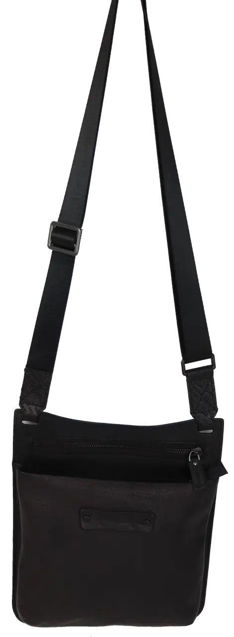 Сумка чоловіча Mykhail Ikhtyar натуральна шкіра Чорний (45041 New black) - фото 4 Сумка чоловіча Mykhail Ikhtyar натуральна шкіра Чорний (45041 New black) - фото 4