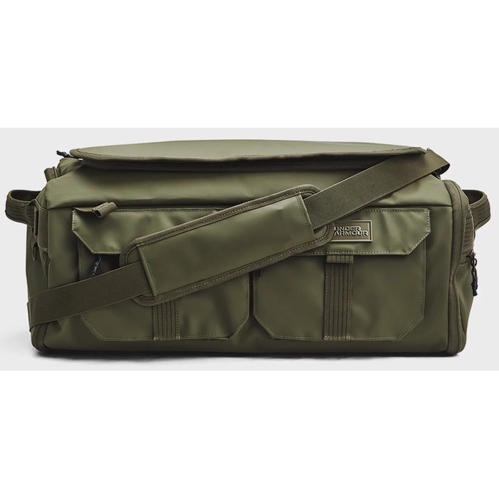 Спортивна сумка Under Armour Triumph Backpack Duffle 48L Уні 33x24x53 см Темно-зелений (1384664-390)