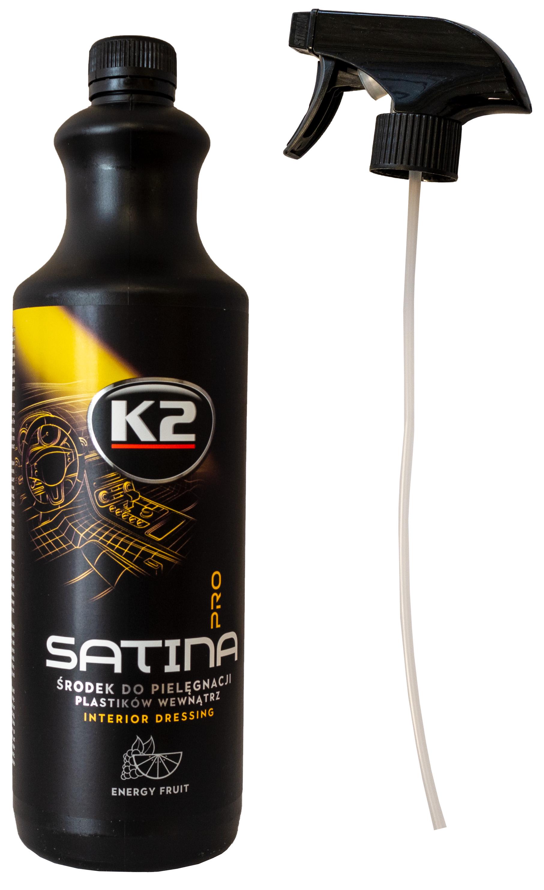 Очиститель пластика K2 Satina Pro energy fruit 1 л (000042797)