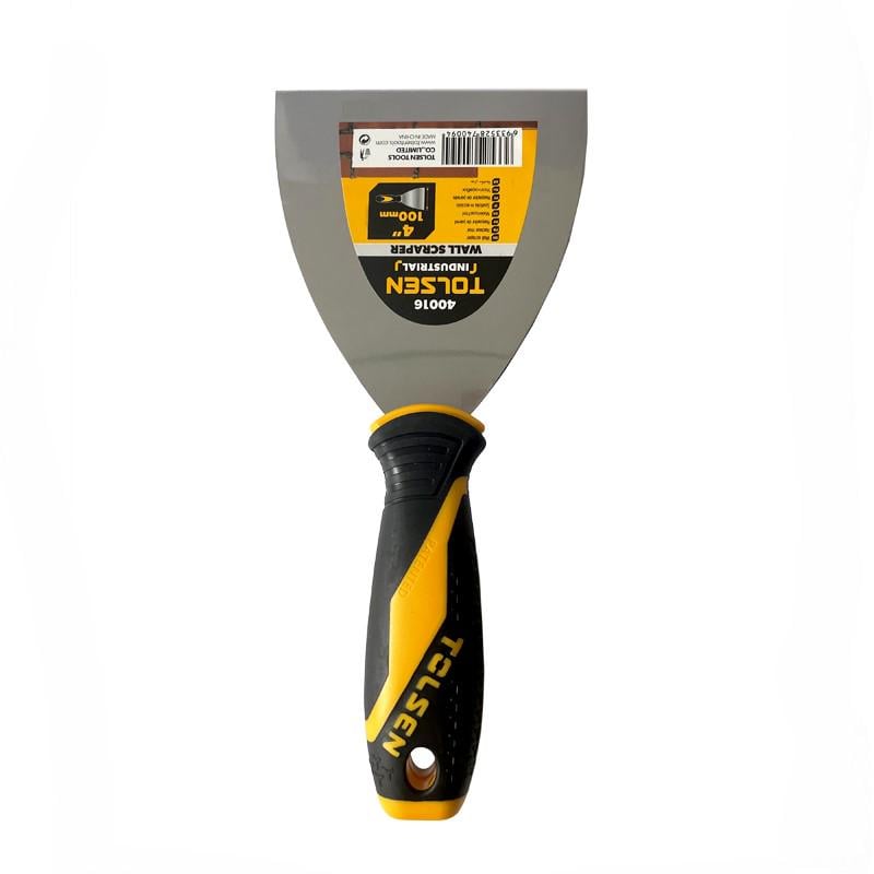 Шпатель Tolsen 100 мм сталь двухкомпонентная рукоятка (40016)