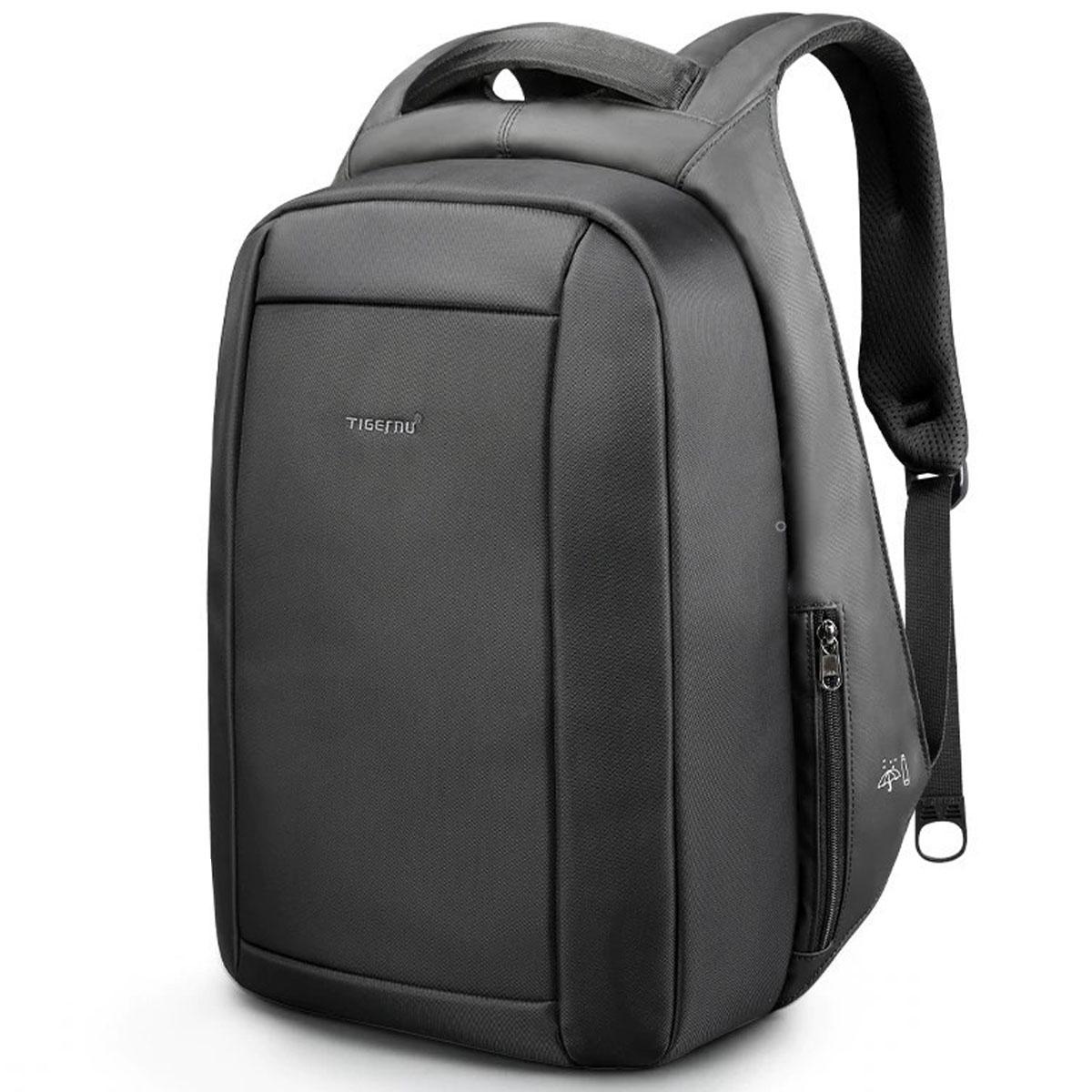 Городской рюкзак антивор Tigernu T-B3599 для ноутбука 15,6" с USB 21 л Черный (TGN-T-B3599-1848)