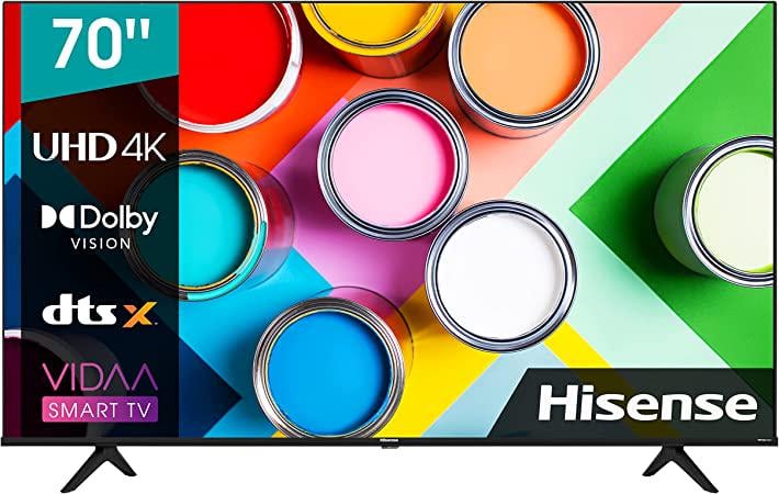 Телевізор Hisense 70A6GG Bluetooth 4K/Smart TV/HDR 70"