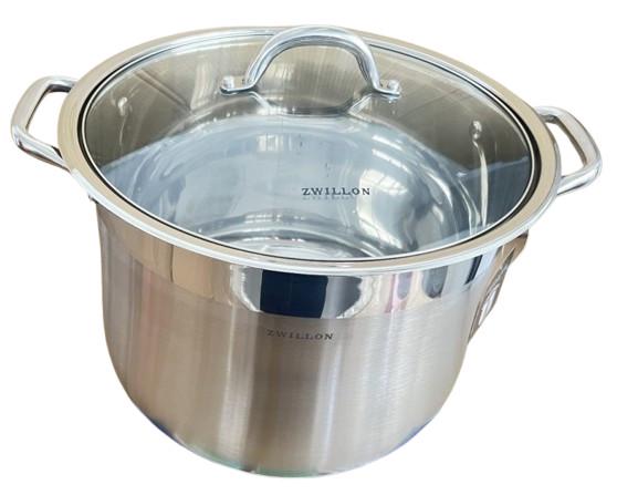 Каструля Zwillon 16 л 30 см Сріблястий (bcec4d07)