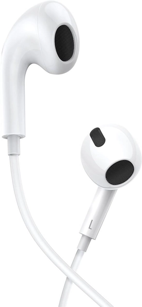 Навушники провідні BASEUS Encok H17 Lateral in-ear Wired Earphone jack 3,5 мм Білий (20757491) - фото 4