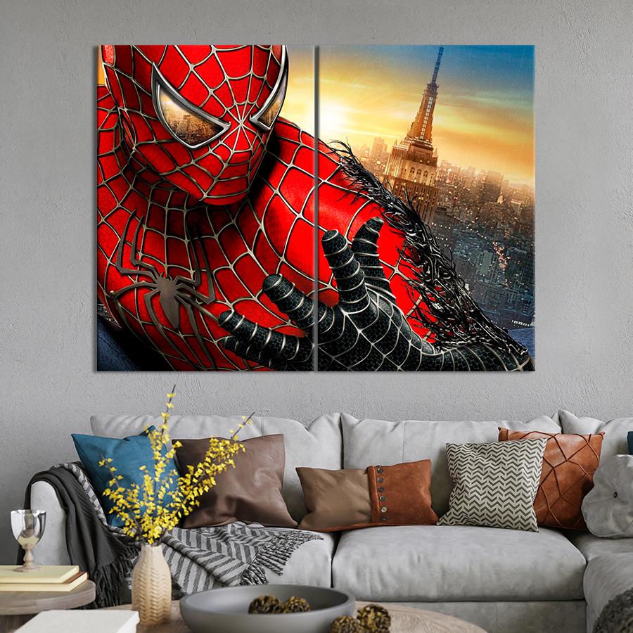 Настенний декор Питер Паркер Человек-паук: Враг в отражении 111x81 см (A108-2)