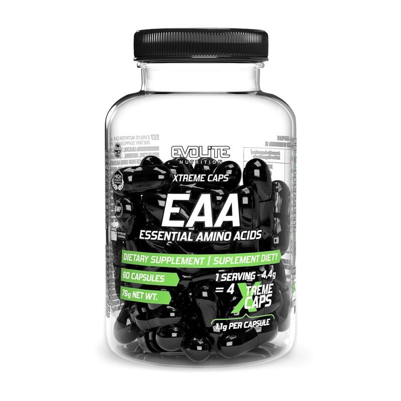 Комплексні амінокислоти Evolite Nutrition EAA Xtreme 60 капс. (22180-01)