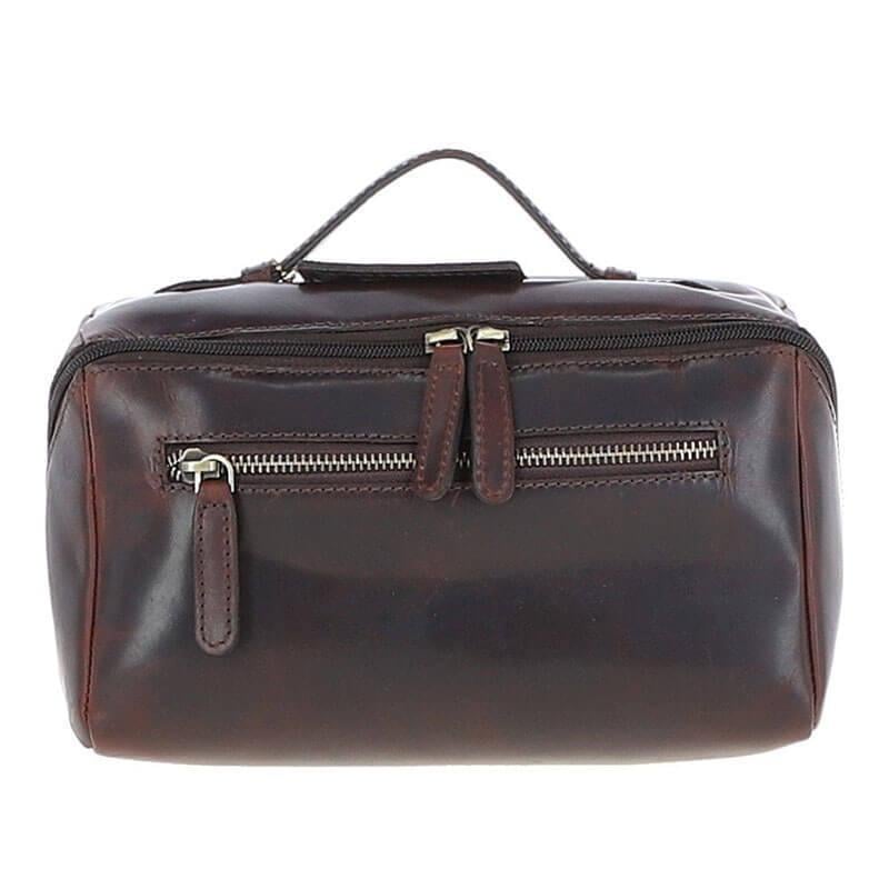 Несессер Ashwood K49 кожаный Brown (41057)