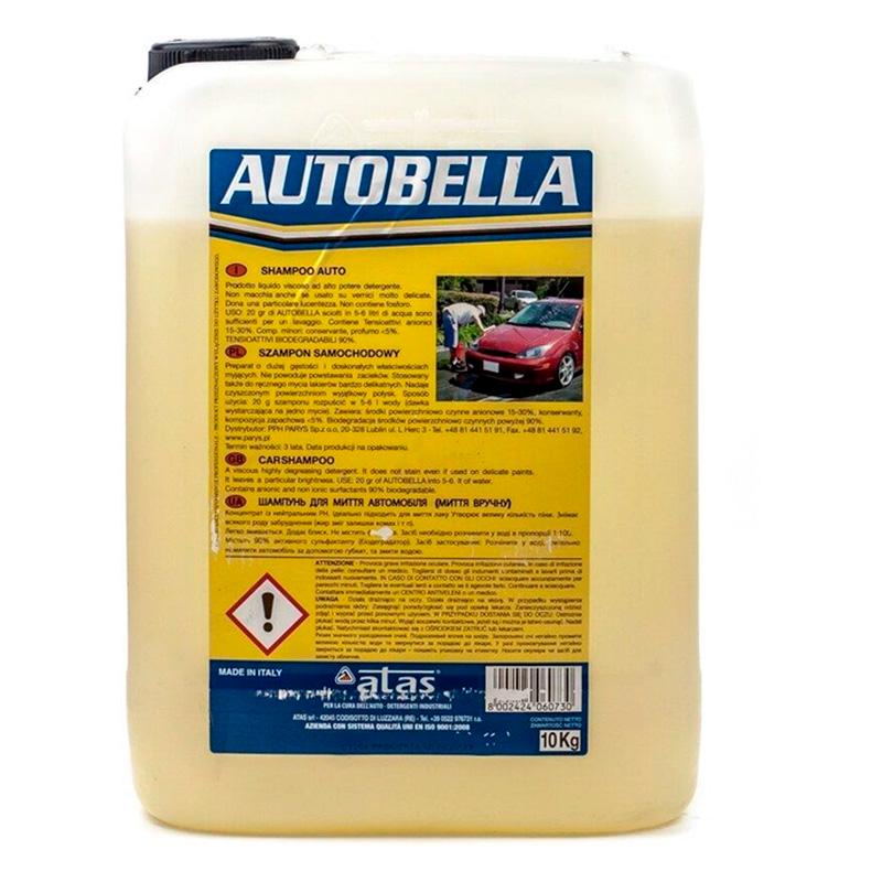 Шампунь для ручной мойки Atas AUTOBELLA 10 кг (083734)