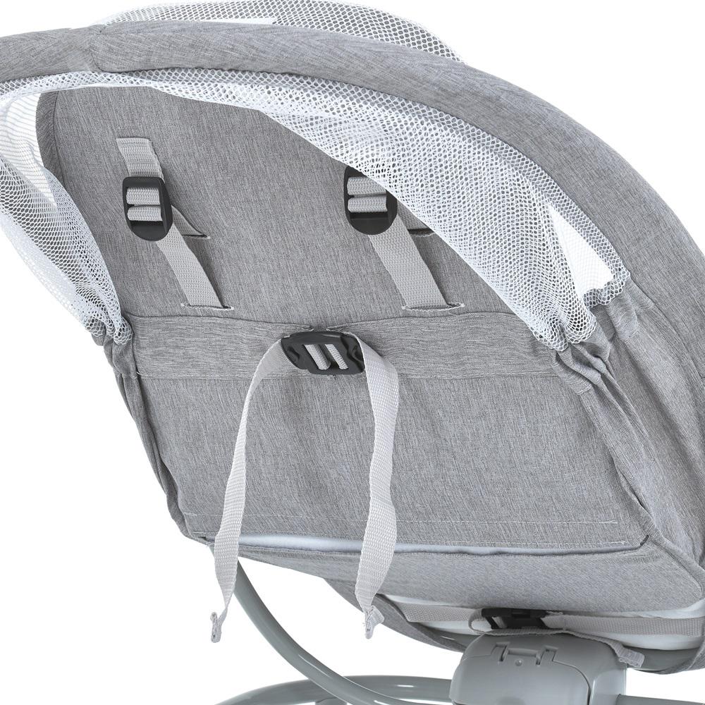 Заколисуючий центр-шезлонг 8114 Сіро-бежевий - фото 8 Заколисуючий центр-шезлонг 8114 Сіро-бежевий - фото 8