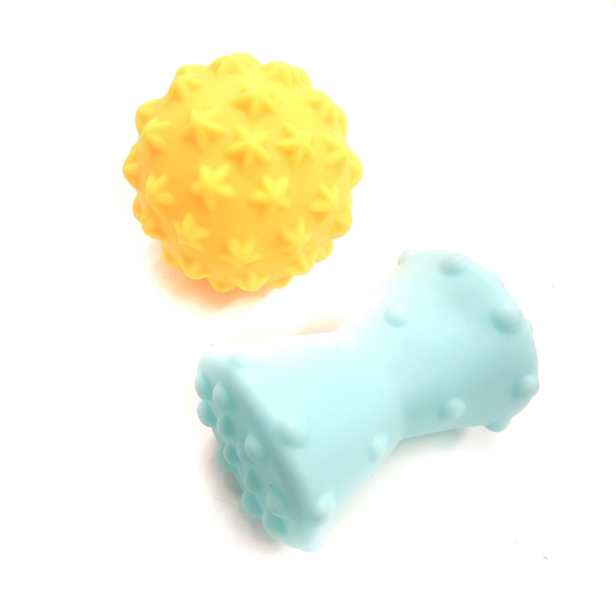 Шарик сенсорный Jia Yue Toys тактильный 9 шт. Разноцветный (125609) - фото 3 Шарик сенсорный Jia Yue Toys тактильный 9 шт. Разноцветный (125609) - фото 3