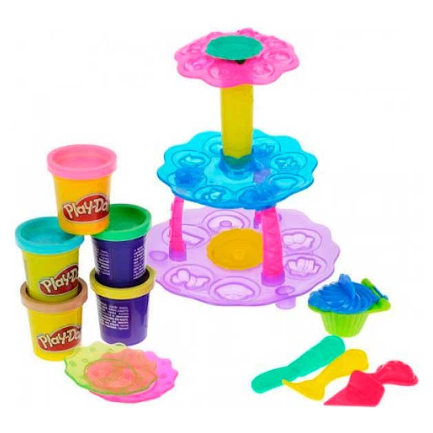 Набор игровой Hasbro Play-Doh Sweet Shoppe Башня из кексов (A5144) - фото 3