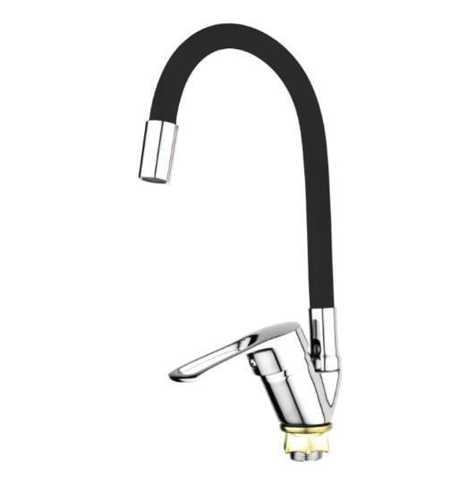 Смеситель для кухни MIXXUS FANY 011 Nut Refl Black (MI6287)