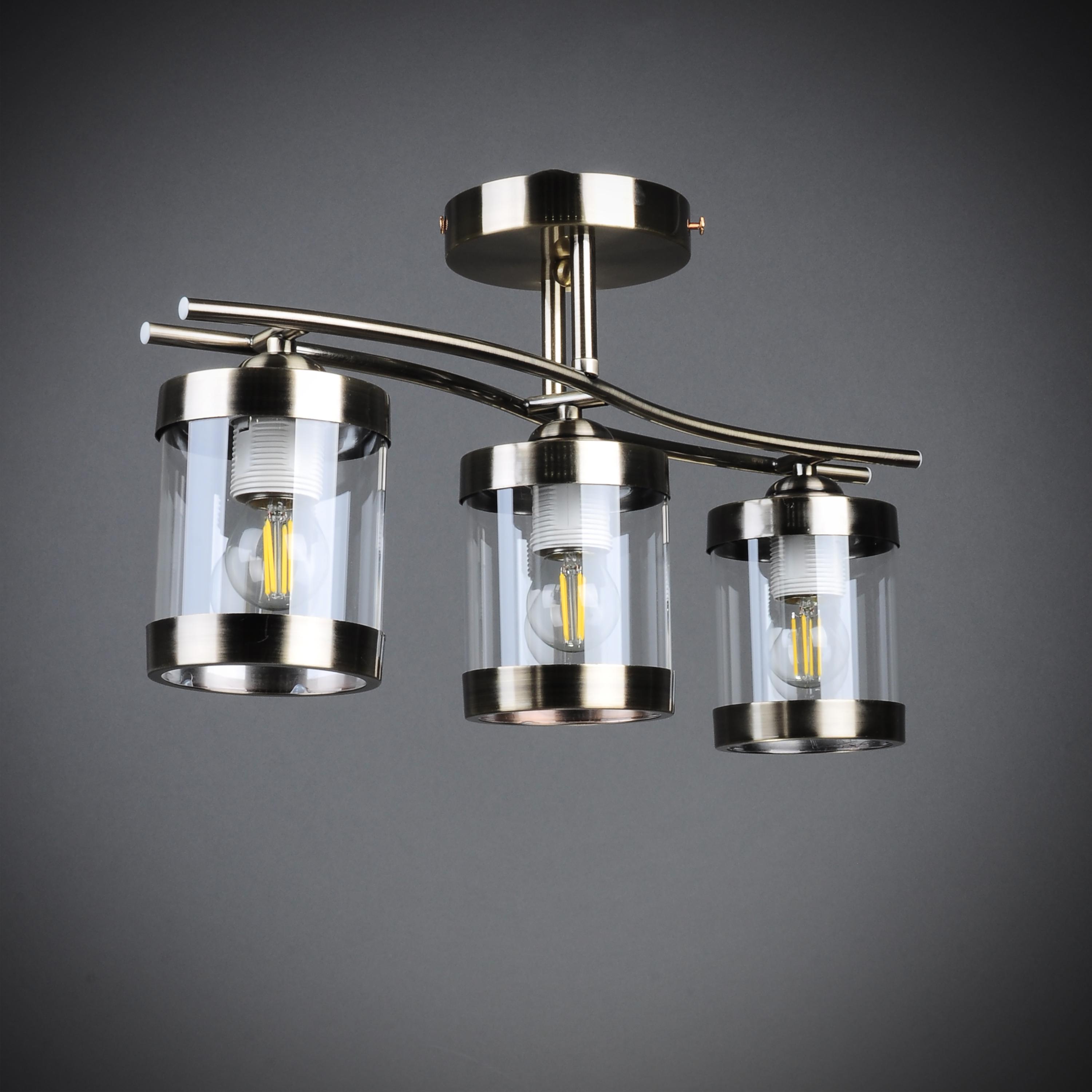 Люстра потолочная Light House DL-17232/3 BN Бронзовый Люстра потолочная Light House DL-17232/3 BN Бронзовый